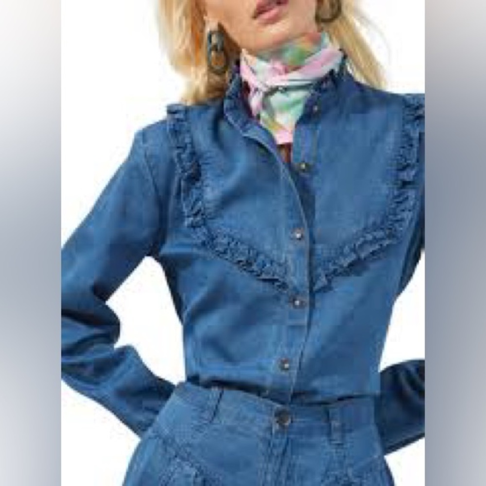 French Connection Blue Denim Women's Jeans Sz 4